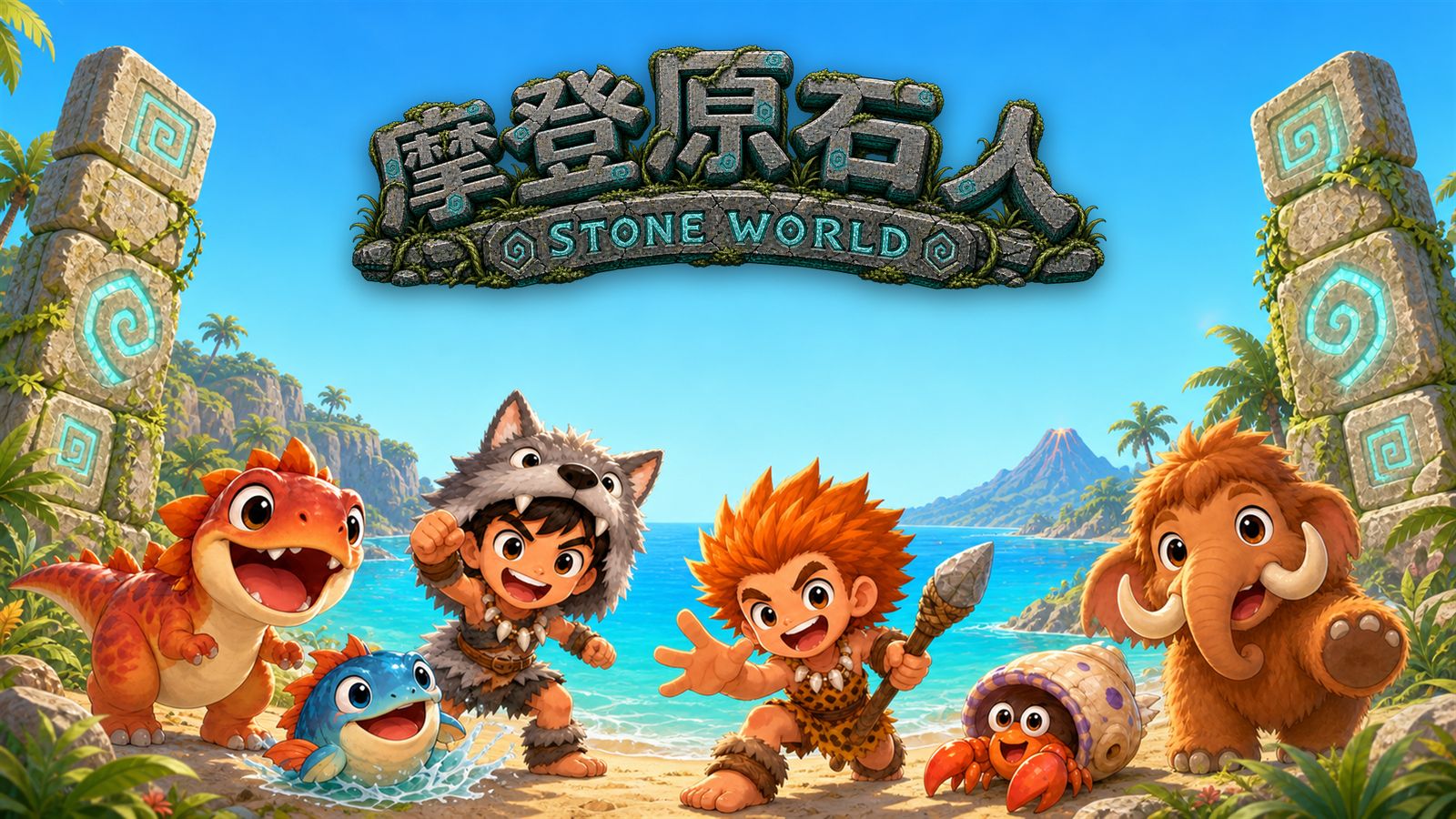 摩登原石人 石器時代私服 主視覺